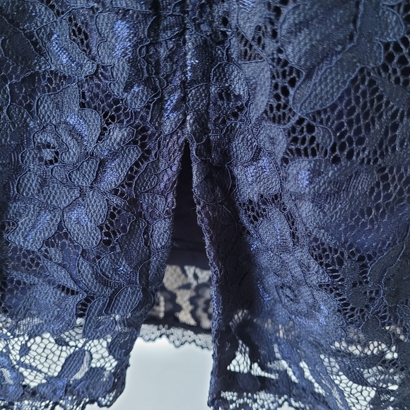 Yonis blue lace dress. - Picture 3 of 4